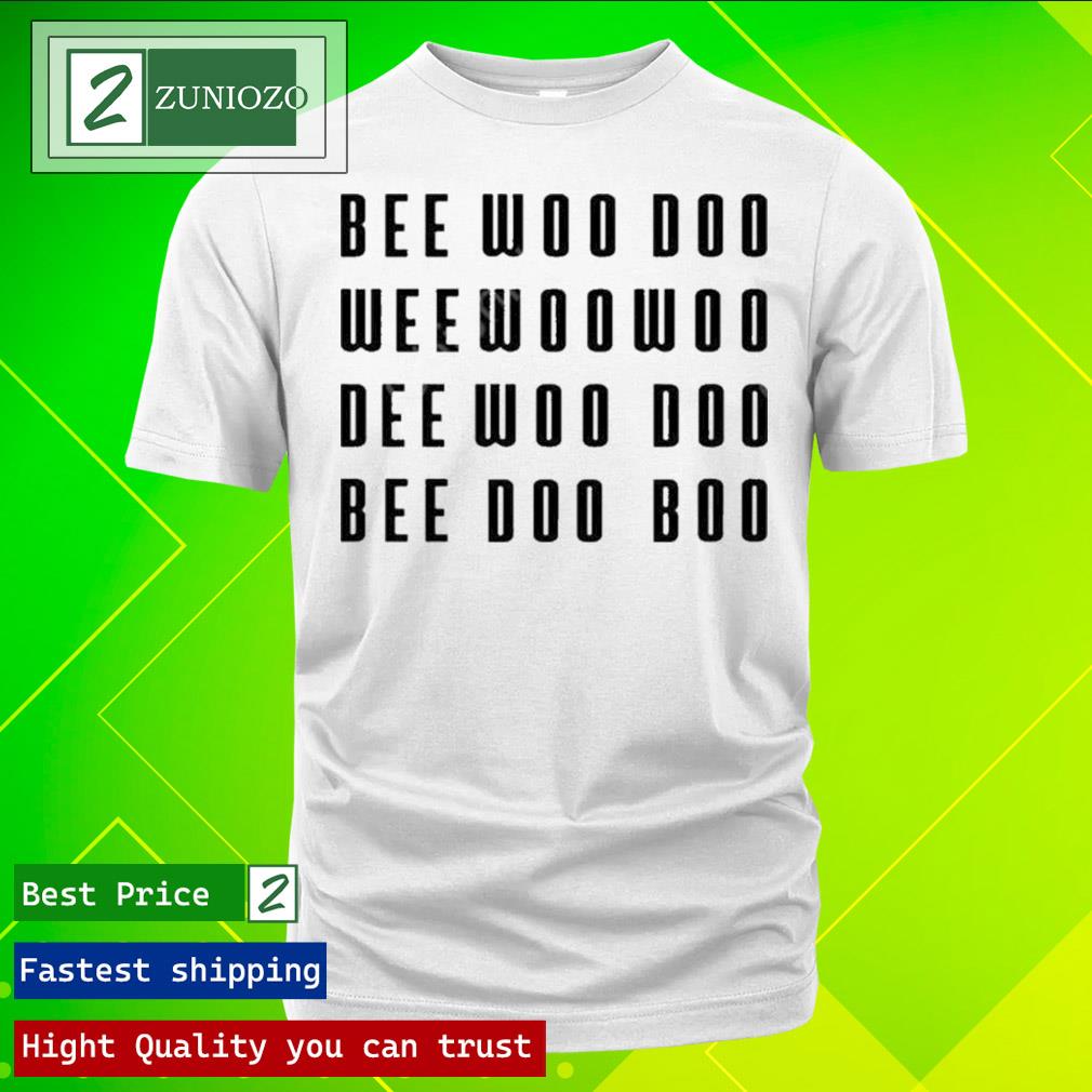Official barento bee woo doo wee woo woo dee woo doo bee doo boo T-shirt