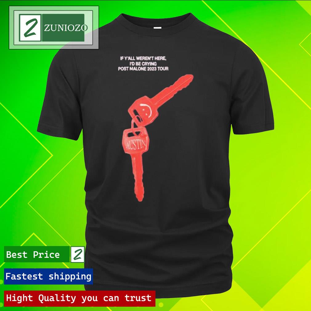 Official post malone merch keys tour Shirt