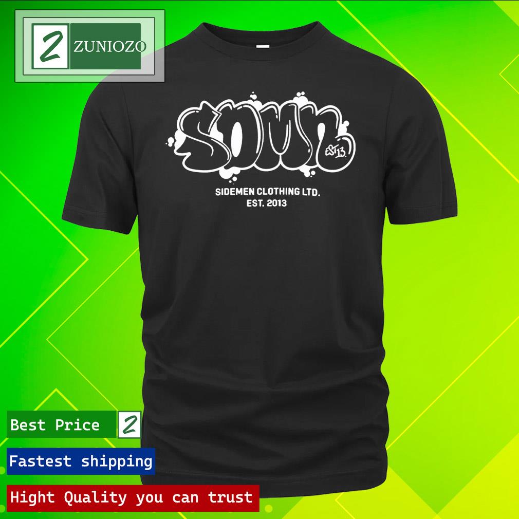 Official sdmn Bubble Graffiti T Shirt