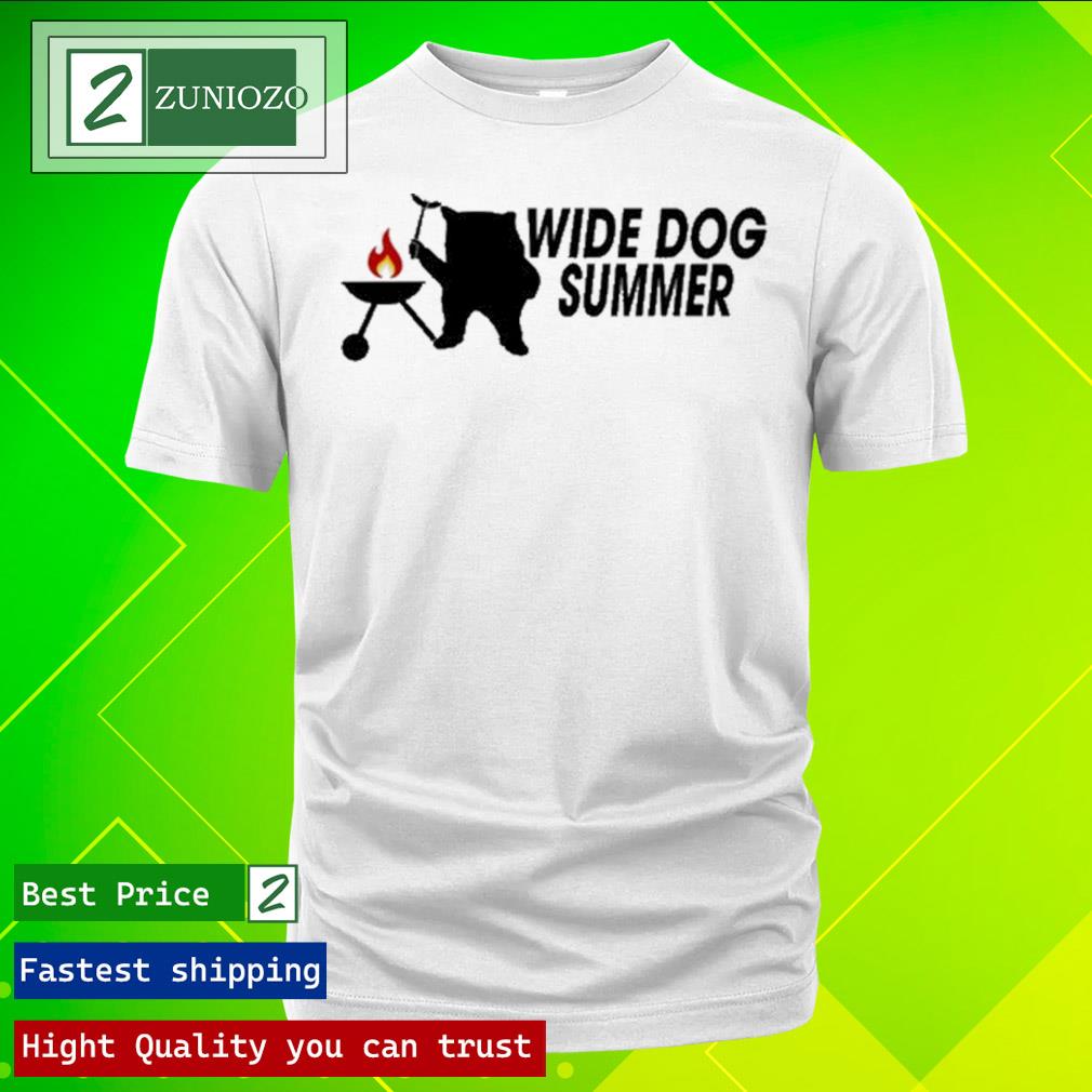 Official wide dog summer Shirt
