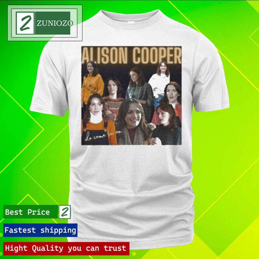 Official alison cooper collage design bbc ghosts photo Shirt
