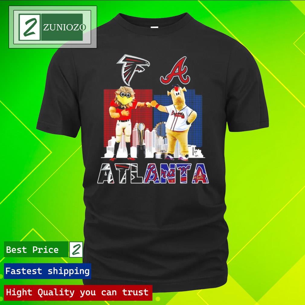 Official atlanta falcons mascot atlanta braves blooper city signatures Shirt,  hoodie, sweater, long sleeve and tank top