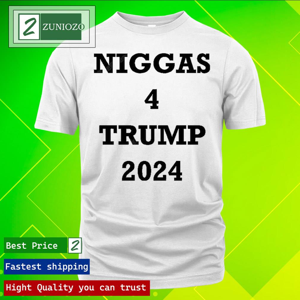 Official georgia Man Wearing Niggas 4 Trump 2024 T Shirt