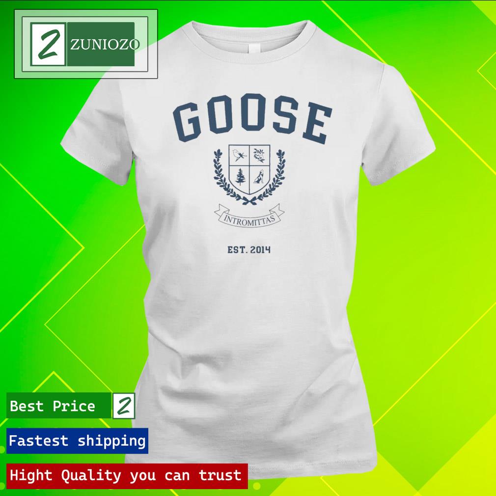 Official goose the band collegiate crest Shirt ladies tee