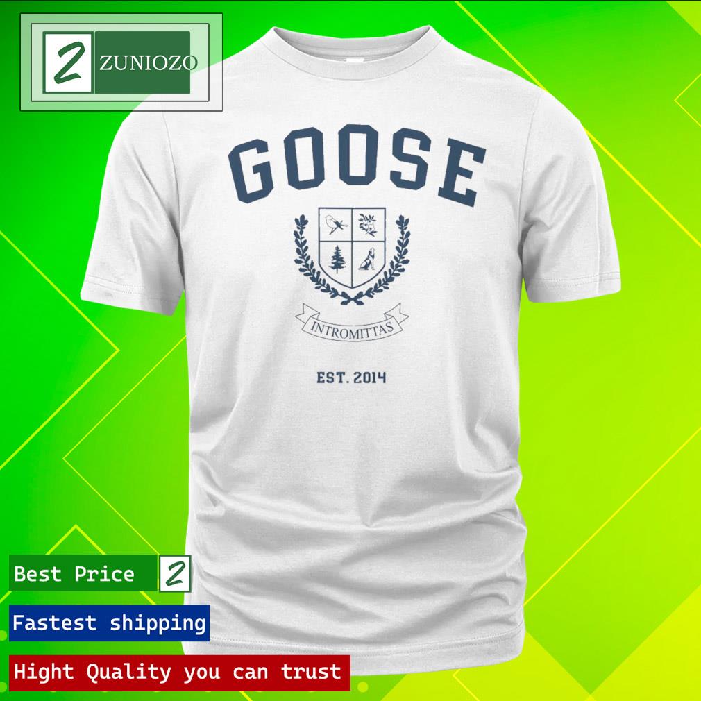 Official goose the band collegiate crest Shirt