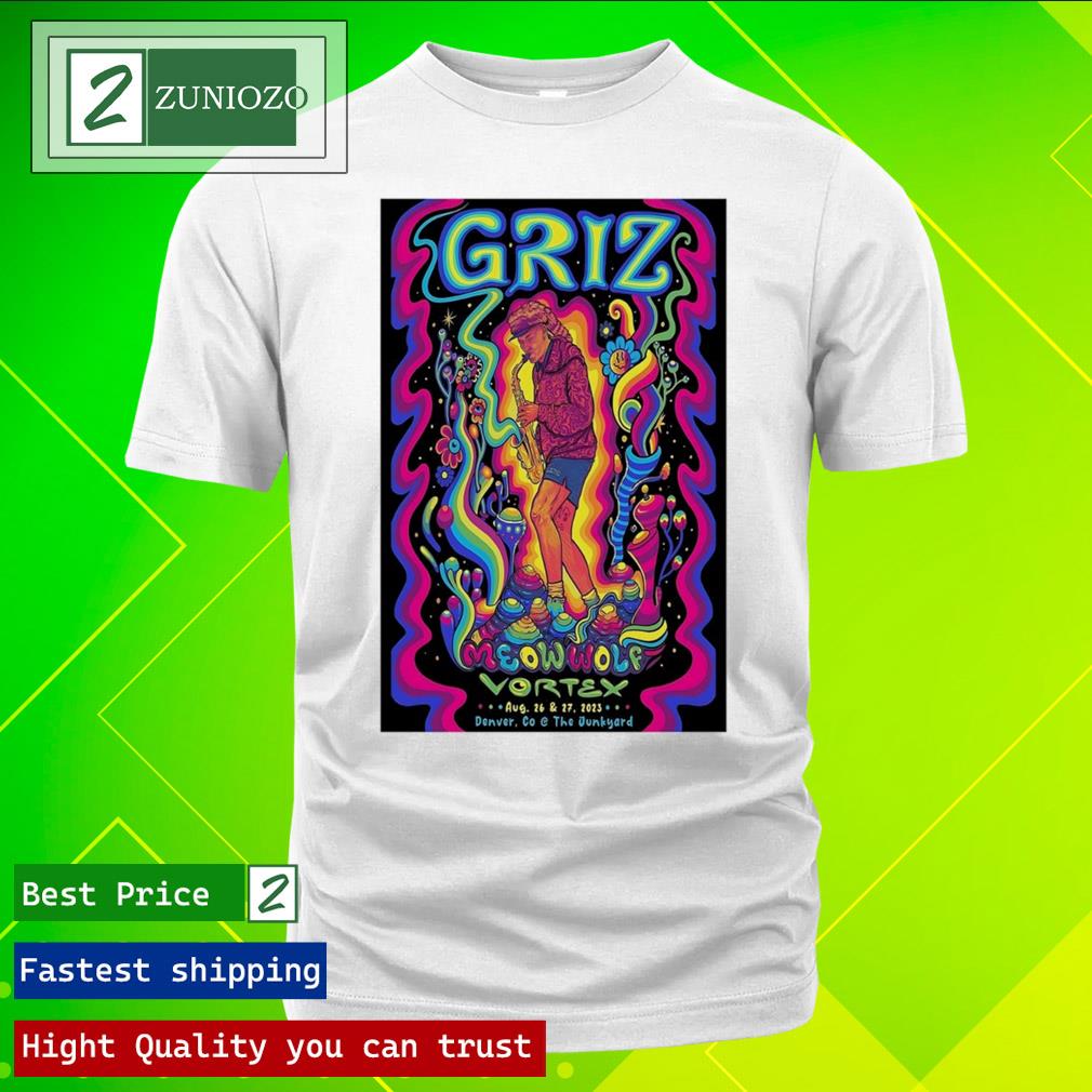 Official griz Tour 2023 The JunkYard Denver, CO Poster Shirt