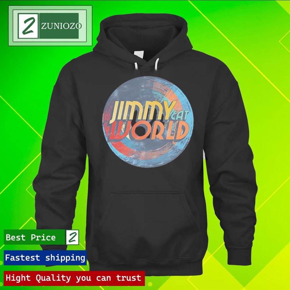 Official jimmy Eat World Vintage Record Logo Shirt hoodie