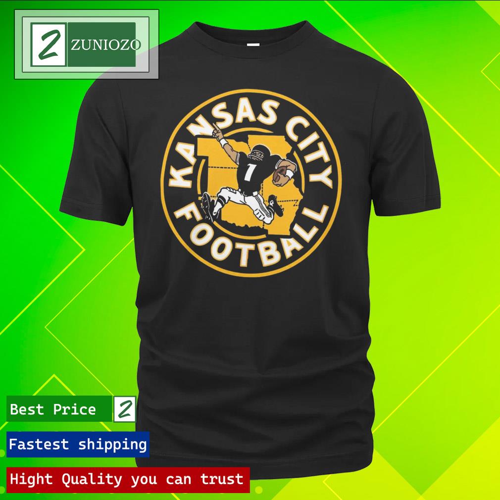 Official kansas City Football Logo T Shirt