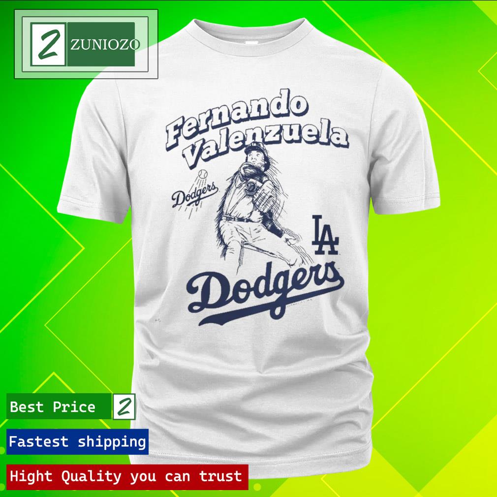 Mitchell & Ness, Shirts, Fernando Valenzuela Los Angeles Dodgers Mitchell  Ness Jersey