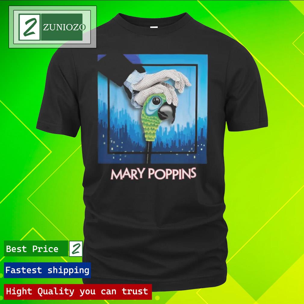 Official mary Poppins Merchandise Parrot Logo T-Shirt