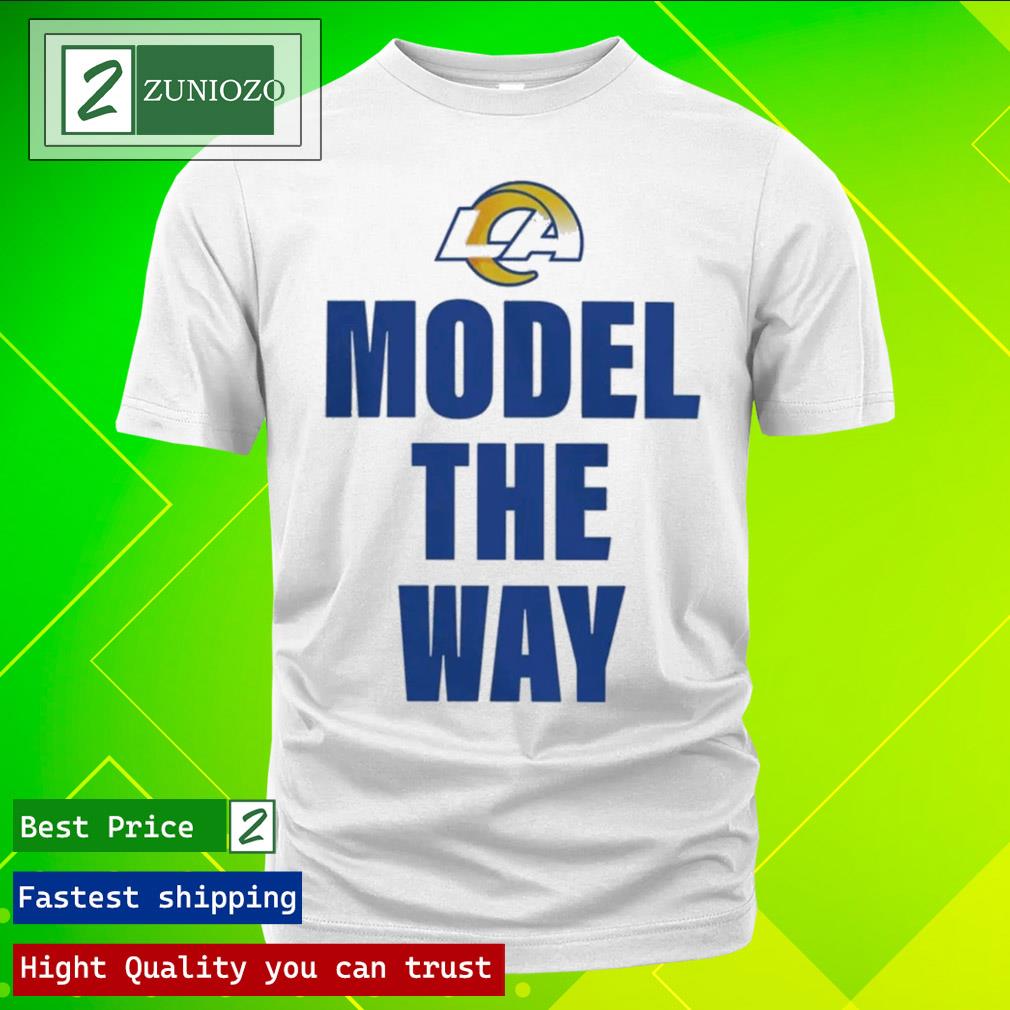 Official model the way NFL los angeles rams Shirt