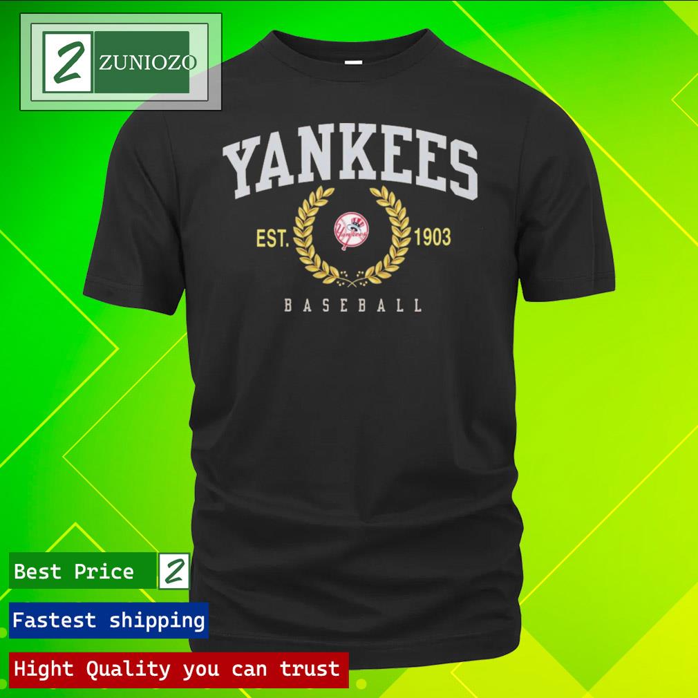 Official new Era Cap New York Yankees Gold Leaf Shirt