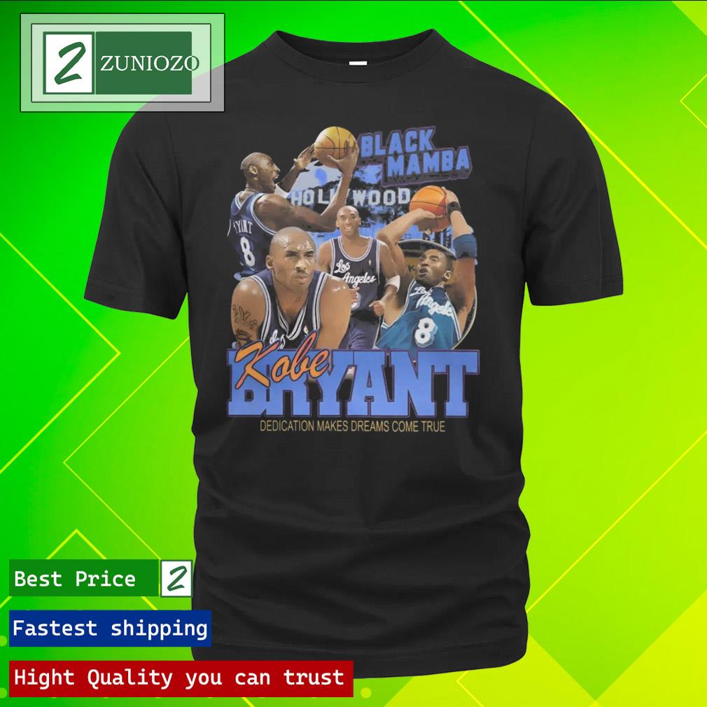Official omnipresent Brand Kobe Bryant Dedication Makes Dreams Shirt