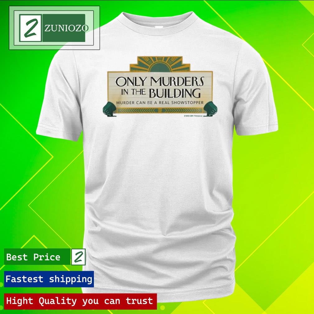 Official only Murders In The Building Marquee Adult T-Shirt