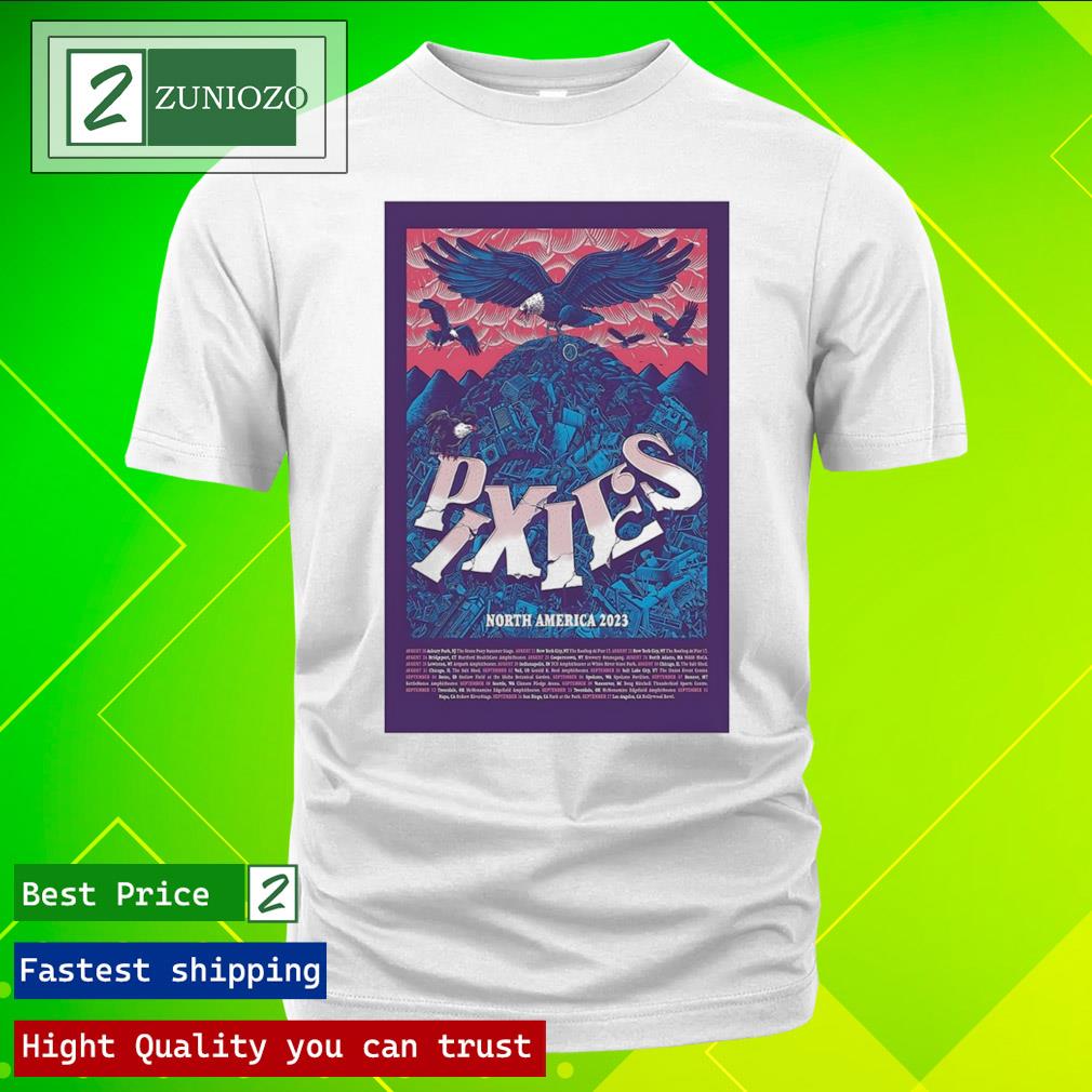 Official pixies 2023 North America Poster Shirt