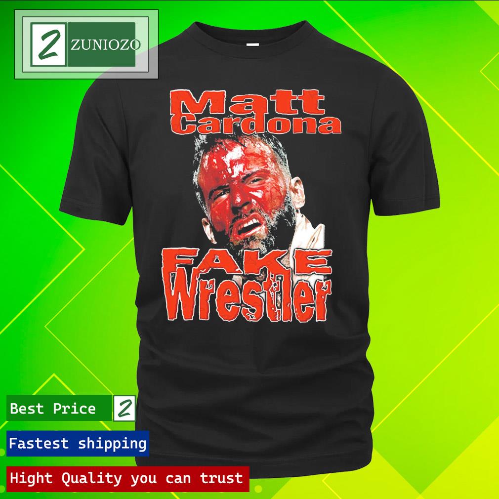 Official matt Cardona Fake Wrestler T Shirt