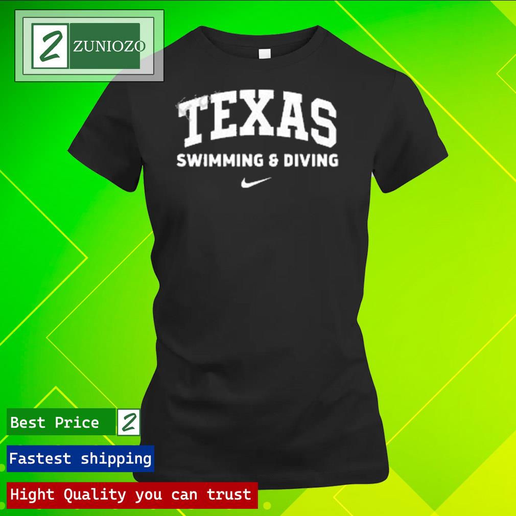 Official texas Swimming And Diving Burnt Orange Shirt ladies tee shirt