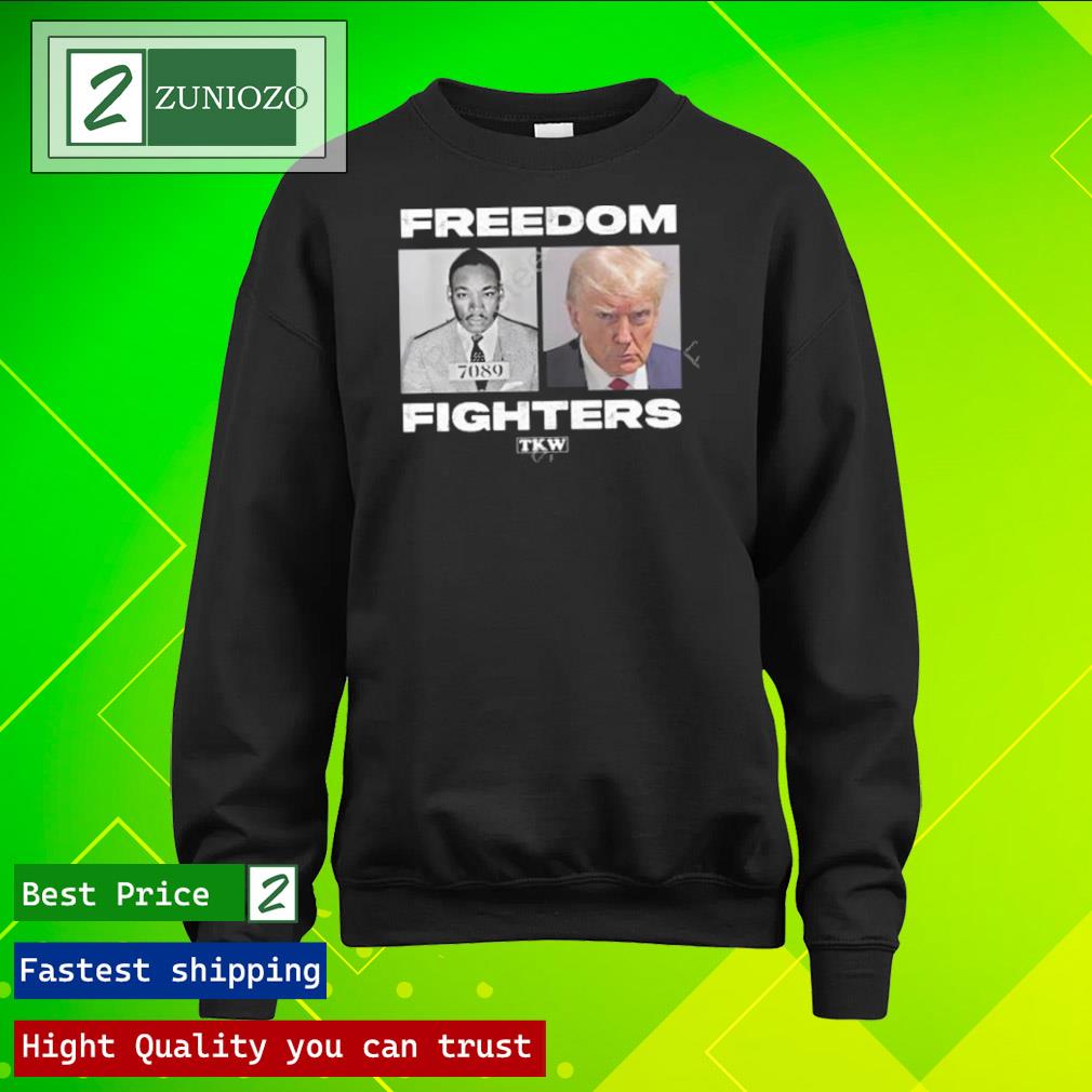 Official trump and martin luther king shots freedom fighters Shirt longsleeve