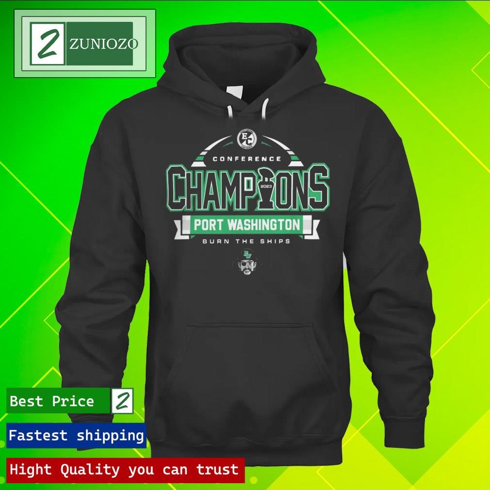 Official Port Washington 2023 East Central Conference Champions Shirt hoodie