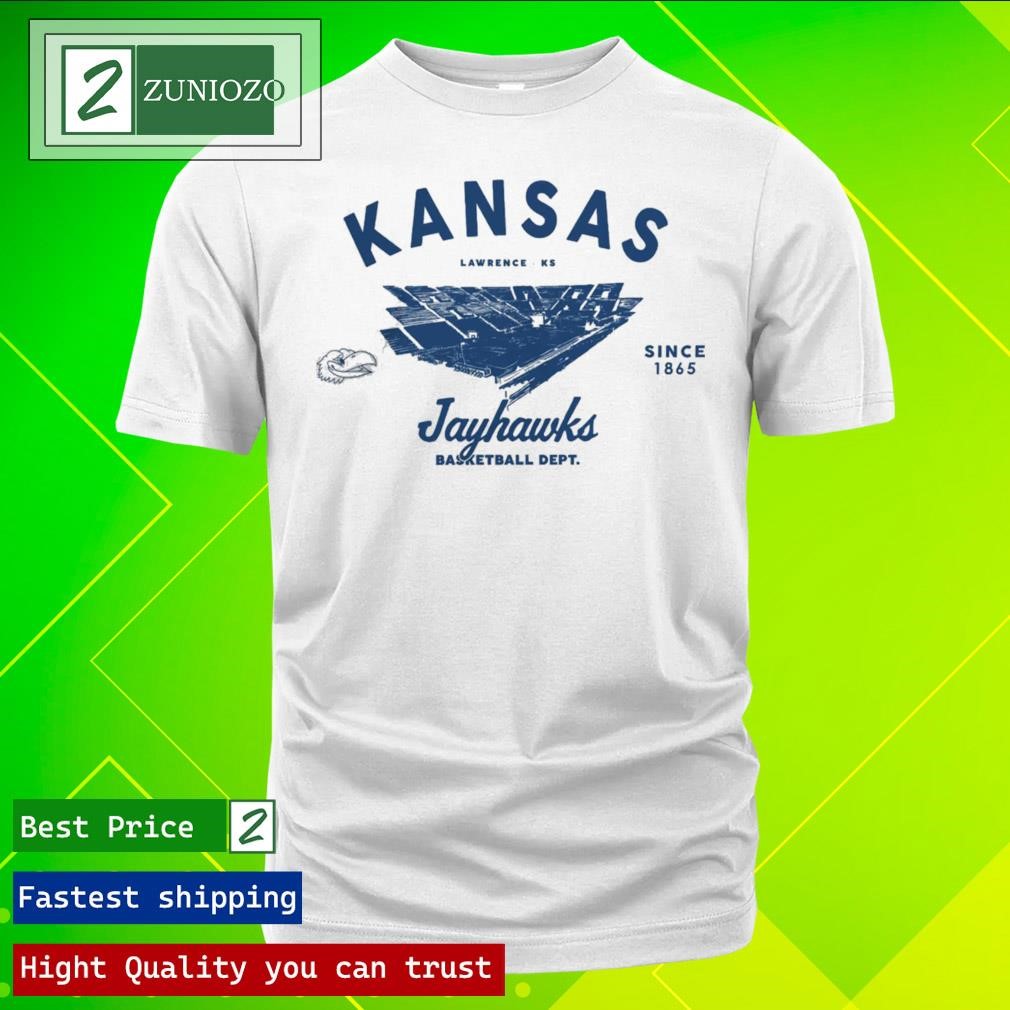 Awesome Kansas Jayhawks League Collegiate Stadium Victory Falls Tri-Blend T-Shirt