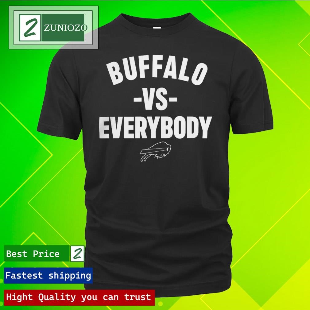 Funny Buffalo vs everybody Buffalo Bills Shirt