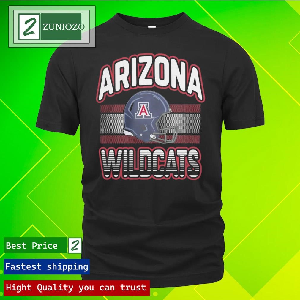Official Arizona wildcats Football wordmark helmet Shirt