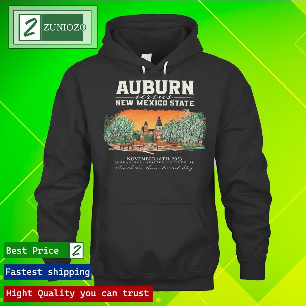 Official Auburn vs new Mexico state Football game day 2023 Shirt hoodie