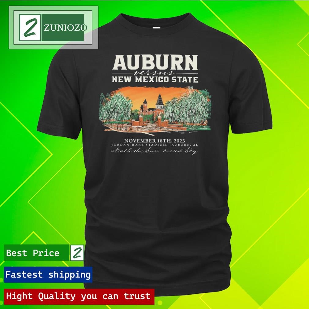 Official Auburn vs new Mexico state Football game day 2023 Shirt