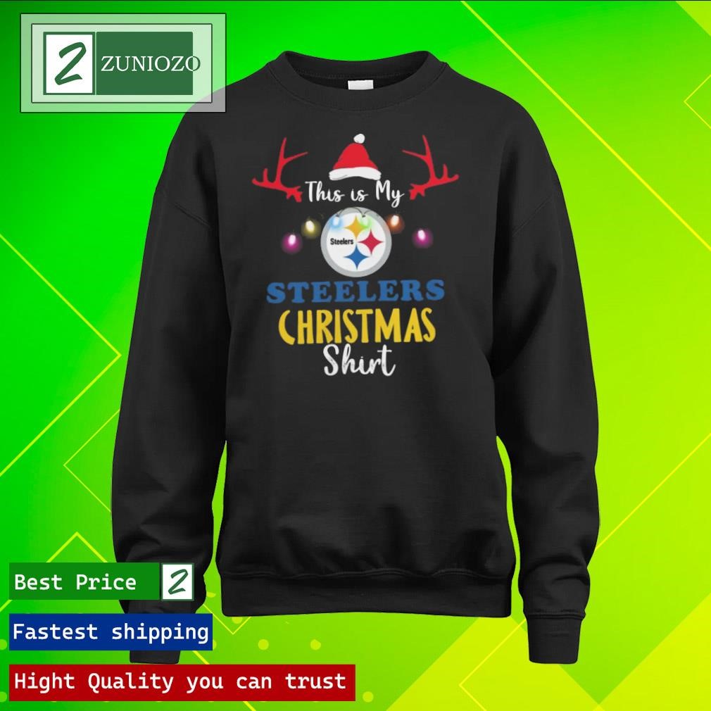 Official Christmas this is my Football Pittsburgh steeler team Shirt longsleeve