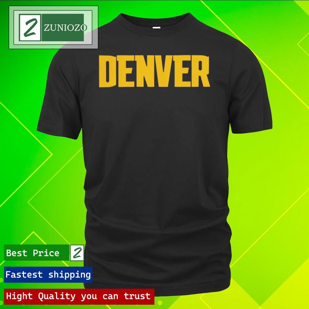 Official Denver Nuggets 2023-24 City Edition Authentic Pregame Performance Logo Shirt