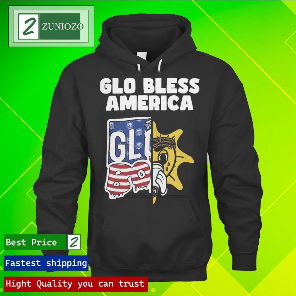 Official Glo Gang Merch Glo Gang Glo Bless America Shirt hoodie