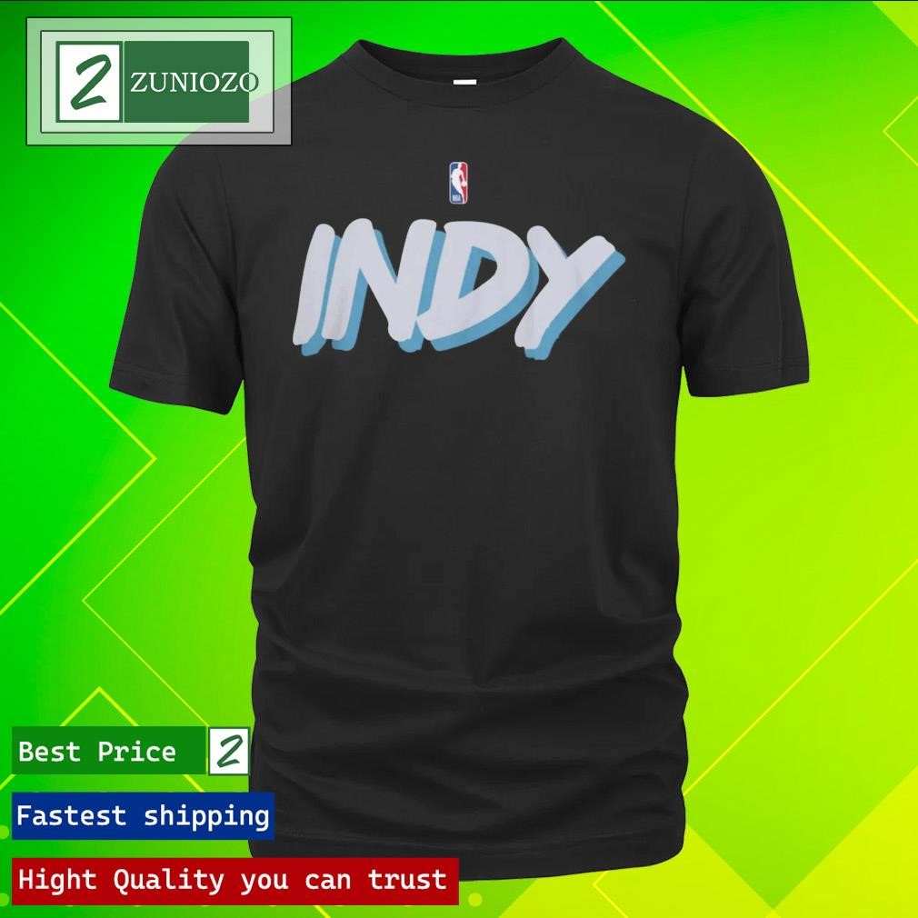 Official Indiana Pacers 2023-24 City Edition Authentic Pregame Performance Logo Shirt