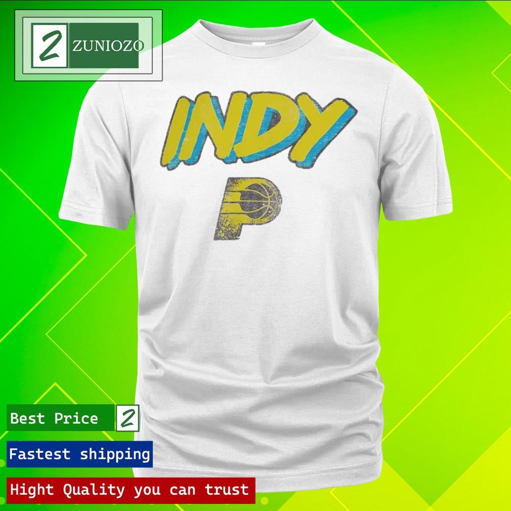 Official Indiana Pacers 2024 City Edition Indy Scrum T-Shirt