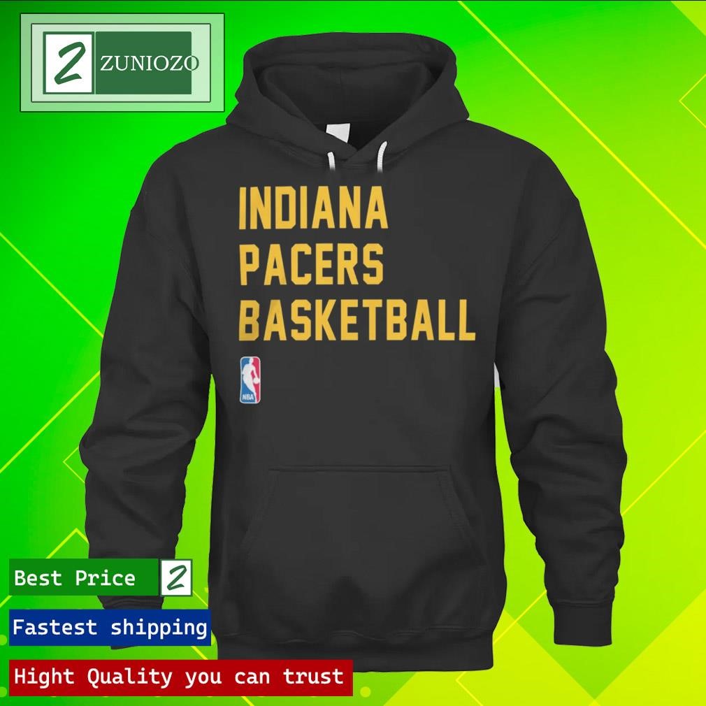 Official Indiana Pacers Basketball 2023-24 Sideline Legend Performance Practice Shirt hoodie