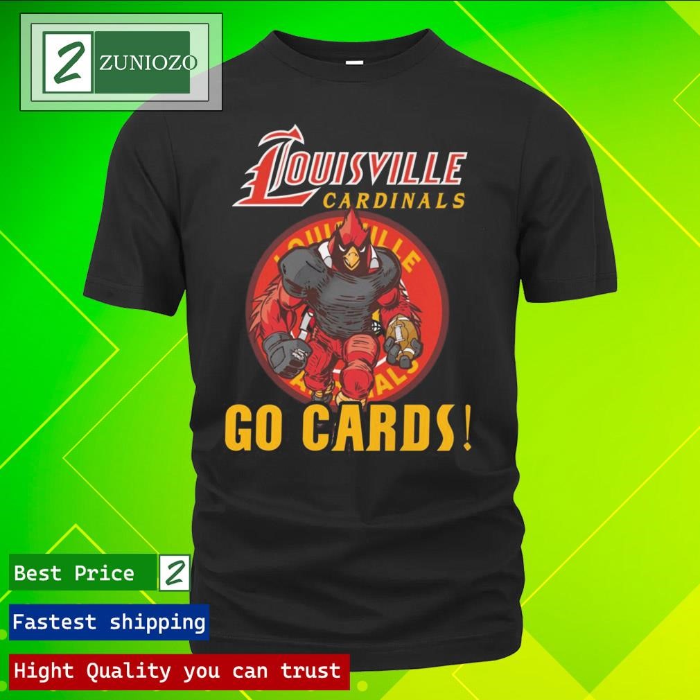 Official Louisville cardinals go cards logo Shirt