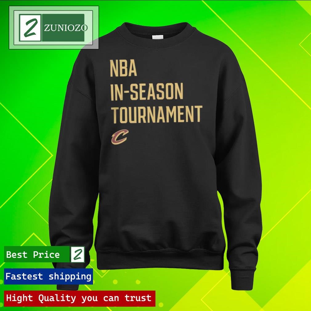 Official NBA in season tournament Cleveland cavaliers Shirt longsleeve