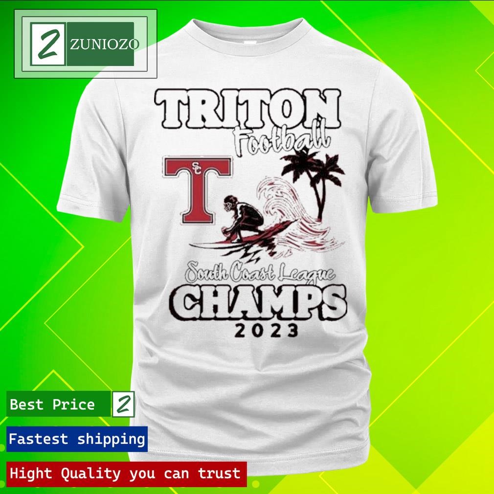 Official San Clemente High School Triton Football South Coast League Champions 2023 Shirt