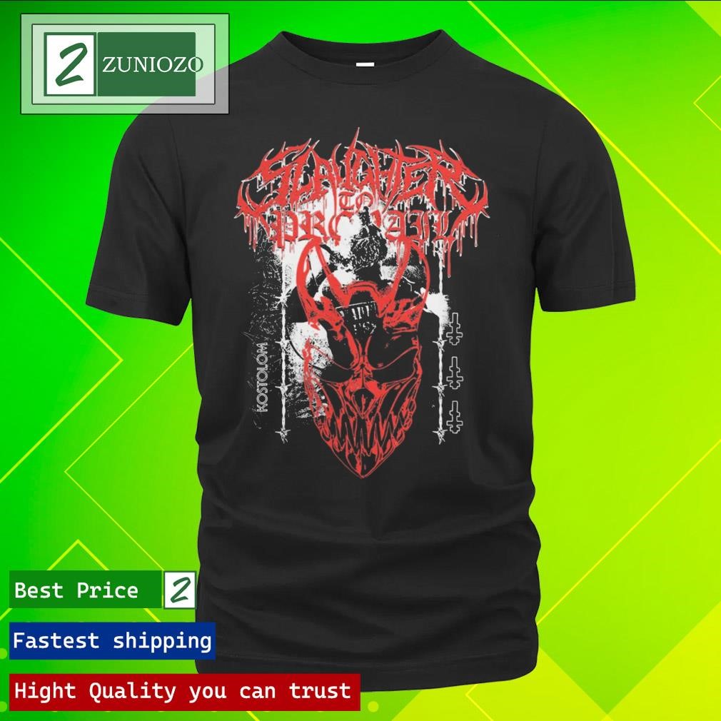 Official Slaughter To Prevail Merch Demolisher Tee Shirt