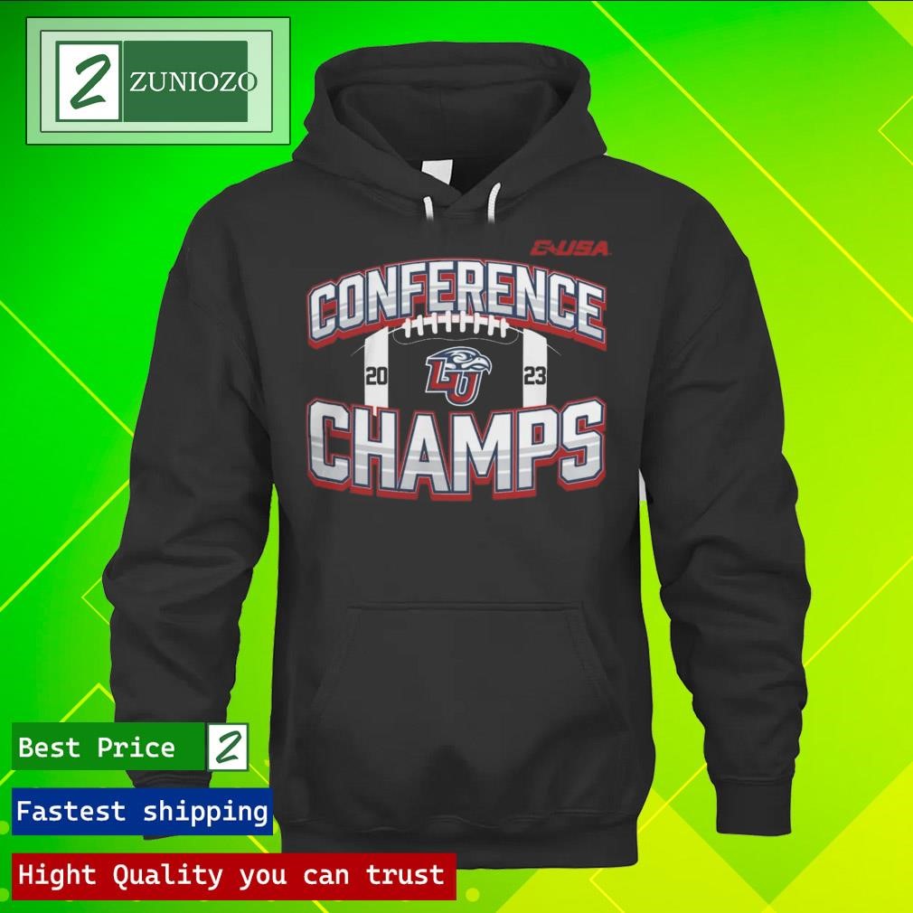 Original Liberty Flames 2023 C-Usa Football Conference Champions Shirt hoodie