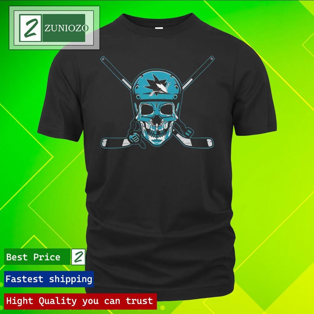 Top San Jose Sharks Skull Shirt