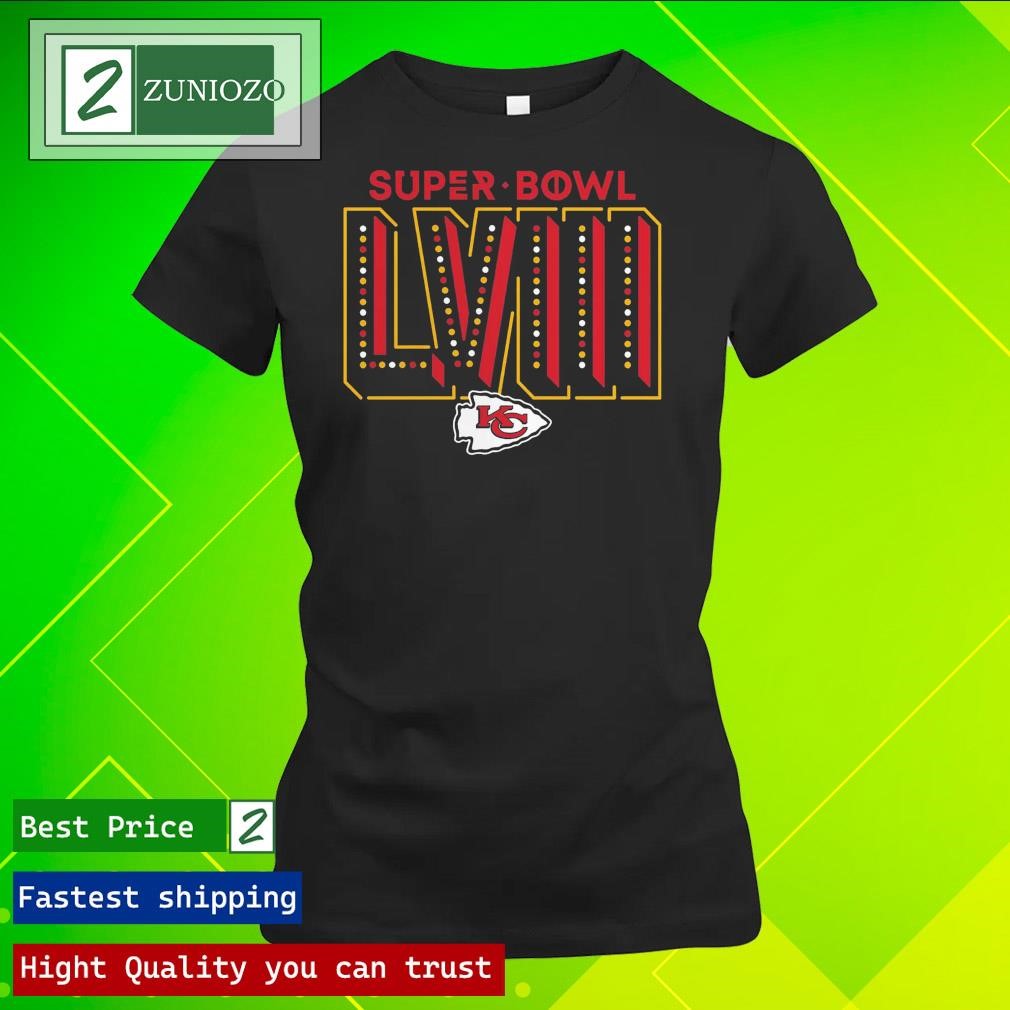 Official Kansas City Chiefs Fanatics Branded Super Bowl Lviii Local Team T-Shirts ladies tee shirt