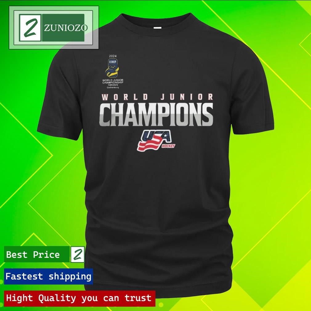 Official Usa Hockey Merch 2024 IIHF World Junior Championship T-Shirts ...