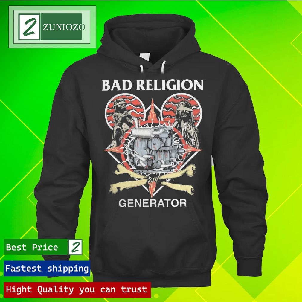 Official Bad Religion Merch Generator Blindfolded hoodie