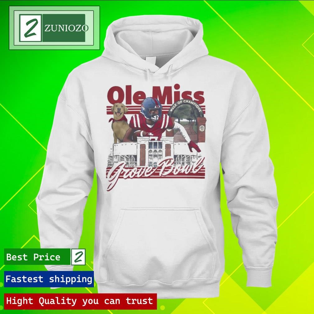Official Ole Miss Grove Bowl 2024 Shirt hoodie
